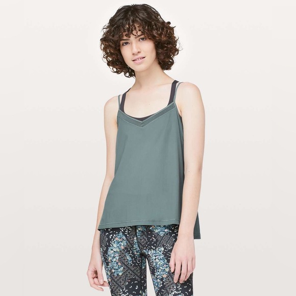 lululemon athletica Tops - Lululemon Final Count Tank
Sea Steel